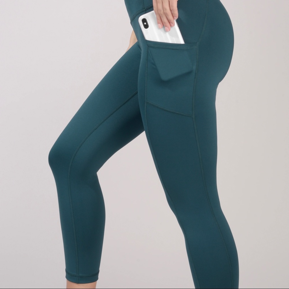 Yogalicious Nude Tech High Waist Capri Side Pocket